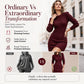 Hot Sale 50% OFF💖Women's Crew Neck Ribbed Knit Bodycon Dress