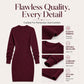 Hot Sale 50% OFF💖Women's Crew Neck Ribbed Knit Bodycon Dress