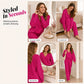 Hot Sale 50% OFF💖Women's Knit V-Neck Sweater & Wide-Leg Pants Set