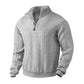Hot Sale 50% OFF💥Men's Casual Jacquard Half-Zip Sweatshirt