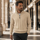Hot Sale 50% OFF💥Men's Casual Jacquard Half-Zip Sweatshirt