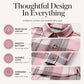 🌸Hot Sale 50% OFF💖Women's Plaid Mid-Length Shirt Jacket