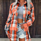 🌸Hot Sale 50% OFF💖Women's Plaid Mid-Length Shirt Jacket