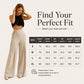 Women's Casual High-Waisted Wide-Leg Pants