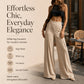 Women's Casual High-Waisted Wide-Leg Pants