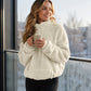 🌸Hot Sale 50% OFF💖Women's Warm Cozy Half Zip Sweatshirt
