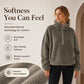 🌸Hot Sale 50% OFF💖Women's Warm Cozy Half Zip Sweatshirt