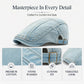 🧢Unisex Fit, Lightweight Comfort🎩 Unisex Vintage Beret Flat Cap – Lightweight Design | Perfect for Daily, Commute & Travel, Comfortable & Non-Pressing ✨