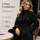 🌸Hot Sale 50% OFF💖Women's Refined Belted Trench Coat