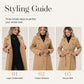 🌸Hot Sale 50% OFF💖Women's Refined Belted Trench Coat