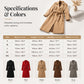 🌸Hot Sale 50% OFF💖Women's Refined Belted Trench Coat