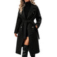 🌸Hot Sale 50% OFF💖Women's Refined Belted Trench Coat