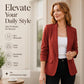 🌸Hot Sale 50% OFF💖Women's Casual Versatile Slim Fit Blazer
