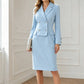 ✨New Arrivals & Special Offers-Women's Double-Breasted Blazer Dress