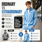 Hot Sale 50% OFF🔥Men's Geometric Print Full-Zip Jacket & Pants Set