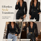 🌸Hot Sale 50% OFF💖Women's Deep V-Neck Lace Long Sleeve Top