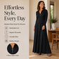 ✨Women's Ribbed Knit Hooded Maxi Dress – Cozy, Flattering Fit, Effortless Everyday Style