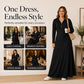 ✨Women's Ribbed Knit Hooded Maxi Dress – Cozy, Flattering Fit, Effortless Everyday Style