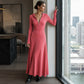 ✨Women's Ribbed Knit Hooded Maxi Dress – Cozy, Flattering Fit, Effortless Everyday Style