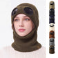 All-Weather Face Shield Beanie for Women