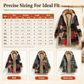 Hot Sale 50% OFF🍂✨Women's Winter Cotton Linen Printed Hooded Sweatshirt Warm Plush