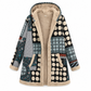Hot Sale 50% OFF🍂✨Women's Winter Cotton Linen Printed Hooded Sweatshirt Warm Plush