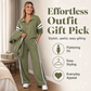 🌸Hot Sale 50% OFF💖Women's Casual Sweatshirt and Wide-Leg Pants Set