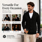 🧥Classic Shawl Collar, Elegant Casual🧶 Men's Casual Shawl Collar Sweater Cardigan – Classic Fit & Soft Knit ✨