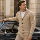 🧥Classic Shawl Collar, Elegant Casual🧶 Men's Casual Shawl Collar Sweater Cardigan – Classic Fit & Soft Knit ✨