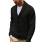 🧥Classic Shawl Collar, Elegant Casual🧶 Men's Casual Shawl Collar Sweater Cardigan – Classic Fit & Soft Knit ✨