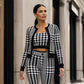 🌸Hot Sale 50% OFF💖Women's Cardigan Tube Top & Pants 3-Piece Set