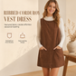 🌸Hot Sale 50% OFF💖Women's Casual Corduroy Sleeveless Tank Dress