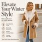 Women's Elegant Woollen Coat — Winter 🧥