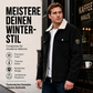 Warm corduroy jacket for men in winter