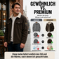 Warm corduroy jacket for men in winter