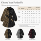 🖤Black Friday Sale:50% OFF🖤 🐆Women's Leopard Print Contrast Patchwork Long Sleeve Shirt Mini Dress with Belt