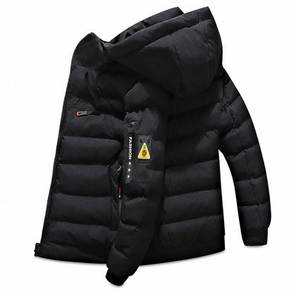 Hot Sale 50% OFF🔥Men's Hooded Reversible Warm Coat