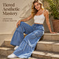 🌸Hot Sale 50% OFF👖Women's High Waist Wide Leg Denim Pants