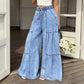 🌸Hot Sale 50% OFF👖Women's High Waist Wide Leg Denim Pants