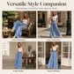 🌸Hot Sale 50% OFF👖Women's High Waist Wide Leg Denim Pants