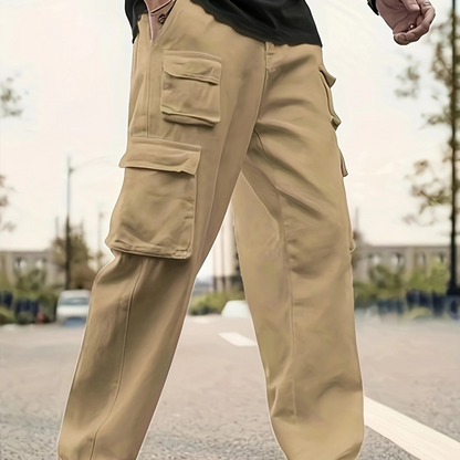 Hot Sale 50% OFF🔥Men's Multi-Pocket Straight-Leg Cargo Pants