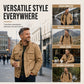 Men's Military Stand Collar Camouflage Jacket
