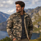 Men's Military Stand Collar Camouflage Jacket
