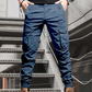 👖Last Day Promotion 49% OFF🔥Men’s Tapered Cargo Jogger Pants with Multi Pockets, Elastic Ankle Cuffs & Drawstring Waist