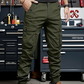 👖Last Day Promotion 49% OFF🔥Men’s Tapered Cargo Jogger Pants with Multi Pockets, Elastic Ankle Cuffs & Drawstring Waist