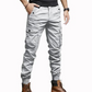 👖Last Day Promotion 49% OFF🔥Men’s Tapered Cargo Jogger Pants with Multi Pockets, Elastic Ankle Cuffs & Drawstring Waist
