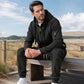 Hot Sale 50% OFF🔥Men's Warm Half-Zip Hoodie & Cargo Pants Set