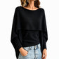 🌸Hot Sale 50% OFF💖Women's Chic Mock 2-Piece Draped Shawl Top