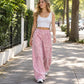 ⏳LAST DAY SALE SAVE 50% 👖Women's Casual Leopard Print Wide Leg Sweatpants