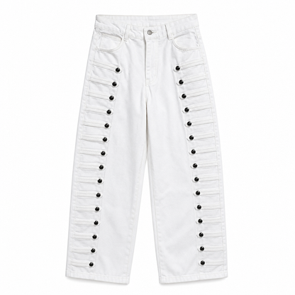 🌸Hot Sale 50% OFF💖Women's Retro High Waisted Curved Leg Jeans
